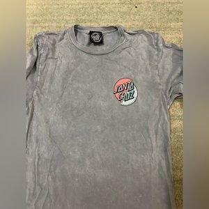 Women’s distressed Santa cruz long sleeve